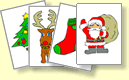 子供の英語教材としてのクリスマスの絵カード
