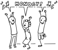 �uThe Days of the Week Song�v���̂�