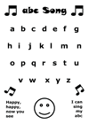 ABC Song B&W